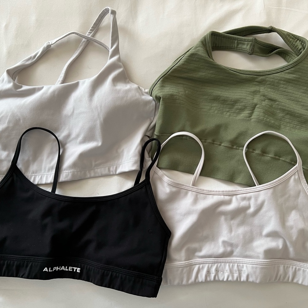 Alphalete Bra Bundle Size M
